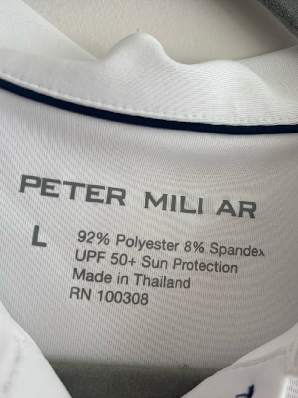 Peter millar women’s size large White summer performance Polo - Picture 3 of 5